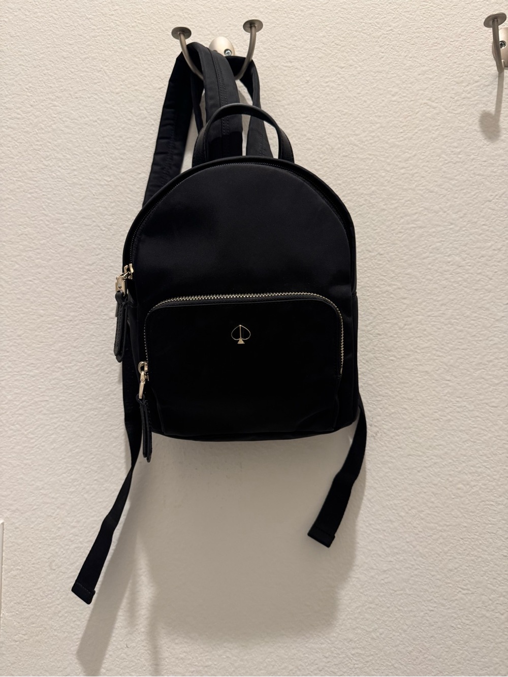 Kate Spade Black Mini Backpack